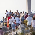 Sveti Nikola highest peak on the island of Hvar Royalty Free Stock Photo